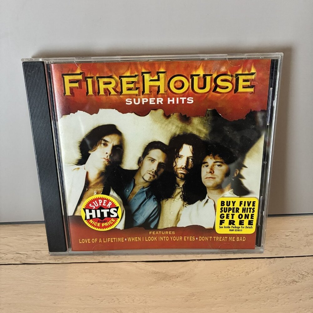 Firehouse - Super Hits CD (2000) Epic Legacy Hard Rock Power Ballads